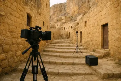 صورة توضيحية – رشا شربتجي تبدأ تصوير مسلسل «كولومبيا» من بلدة معلولا
