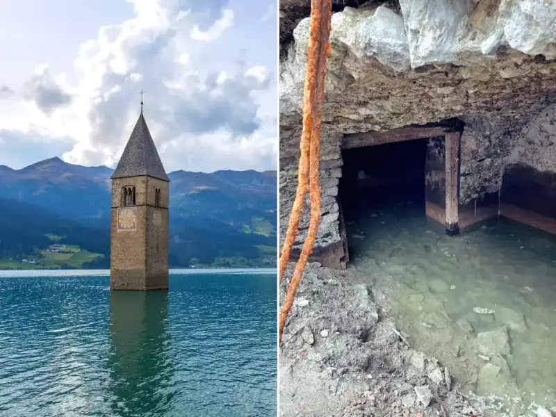 Italian village 70years disappeared