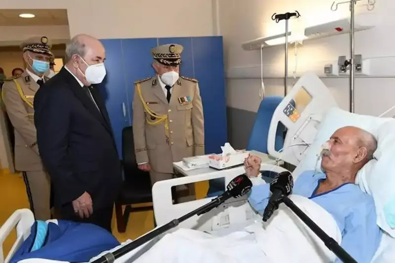 عبد المجيد تبون يزور غالي