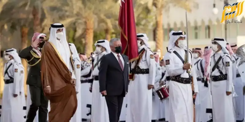امير قطر وملك الاردن