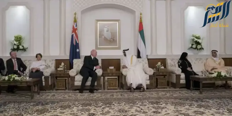 ولي عهد أبوظبي يلتقي بحاكم عام أستراليا