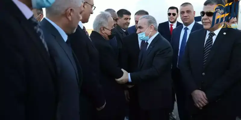 رئيس الوزراء الفلسطيني أشتية يصل الى طرابلس