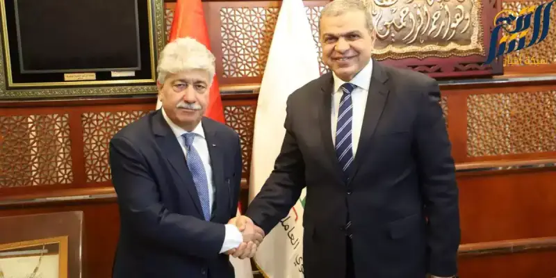 وزير التنمية الاجتماعية الفلسطيني و وزير القوى العاملة المصري