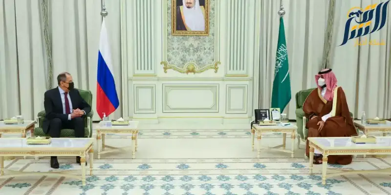 لافروف  وولي العهد السعودي