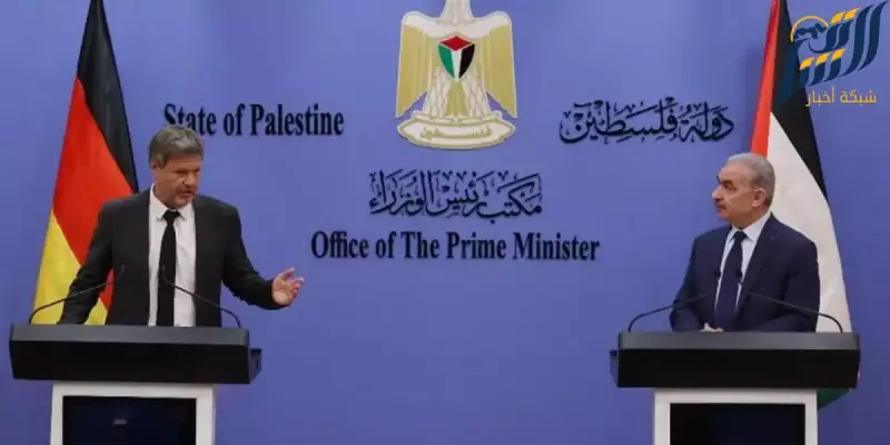 رئيس الوزراء الفلسطيني يبحث مع نائب المستشار الألماني