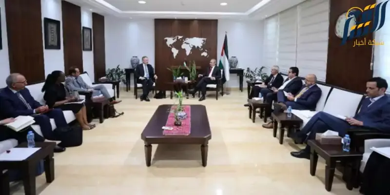 اجتماع الحكومة الفلسطينية ووفد صندوق النقد