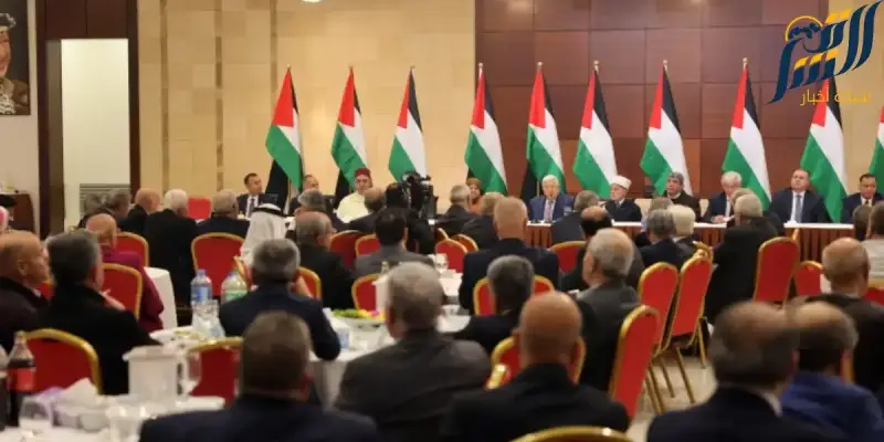 افطار جماعي بمقر الرئاسة الفلسطينية