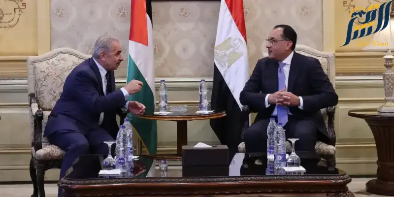 رئيس الوزراء الفلسطيني ونظيره المصري