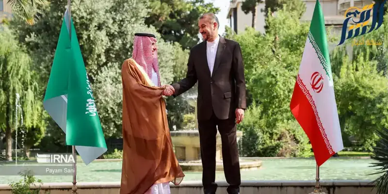 وزير الخارجية السعودي ونظير الايراني