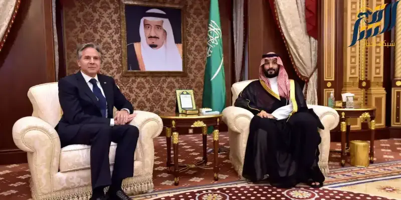 ولي العهد السعودي وبلينكن