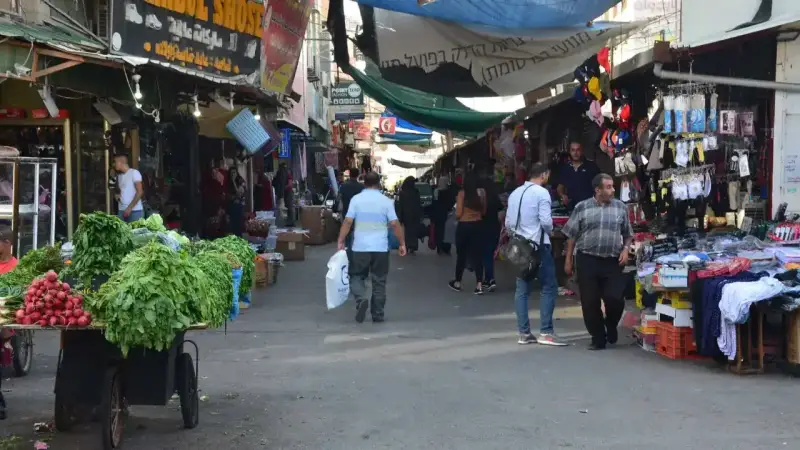 سوق في جنين