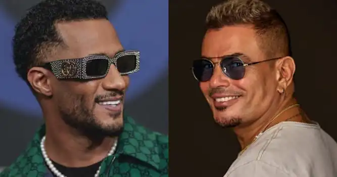 محمد رمضان وعمرو دياب