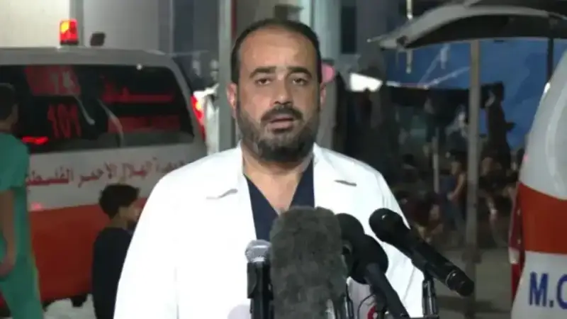 محمد أبو سلمية مدير مجمع الشفاء الطبي بغزة