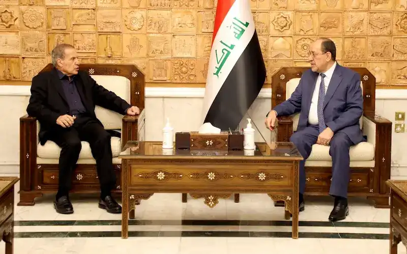 أبو ردينة ورئيس وزراء العراق الأسبق