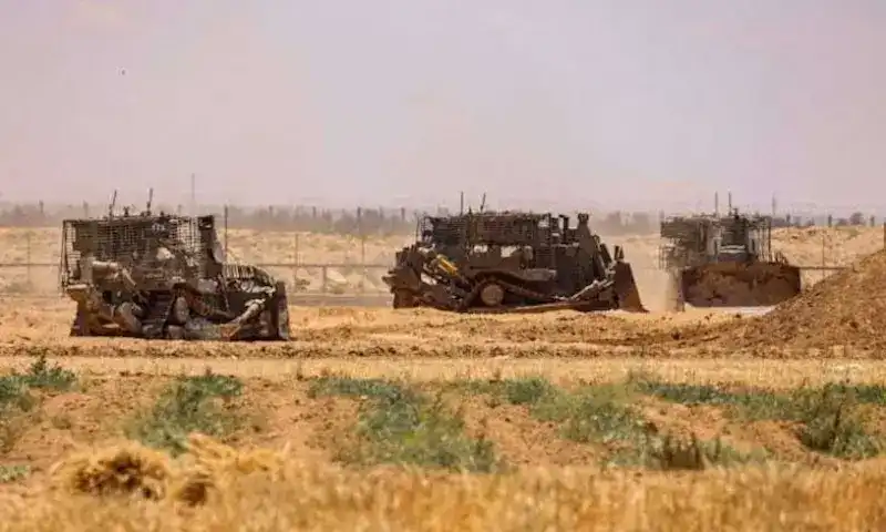 الاحتلال يقتحم حدود غزة