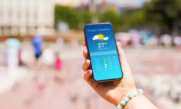 تطبيق  Apple Weather