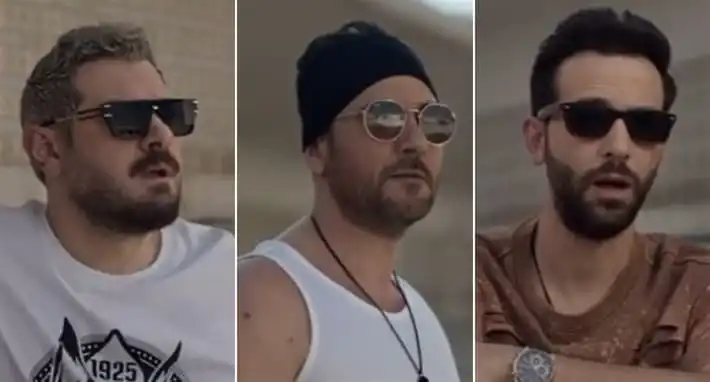 أحمد عز وعمرو يوسف وكريم قاسم