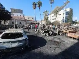 مستشفى المعمداني بغزة
