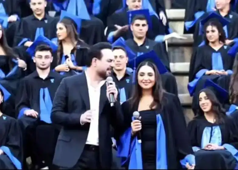 تخرج ابنة وائل جسار