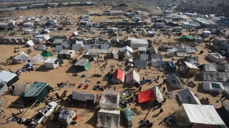قصف الإسرائيلي لمنطقة المواصي