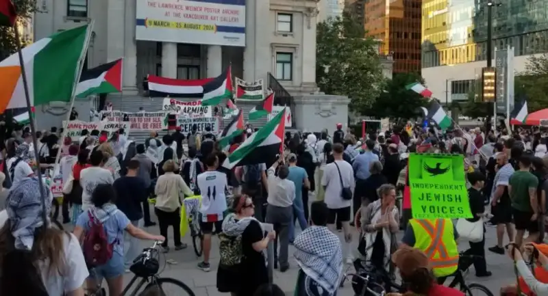 مظاهرات كندا