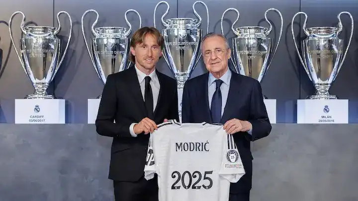 الكرواتي لوكا مودريتش