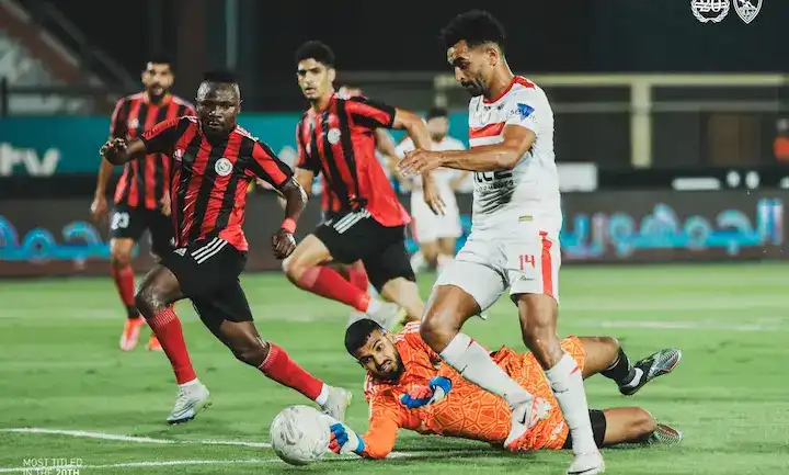 الزمالك ضد الداخلية