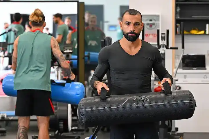 محمد صلاح لاعب ليفربول الإنجليزي