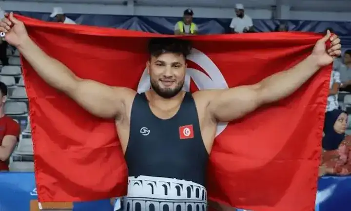 المصارع التونسي محمد أمين قنيشي