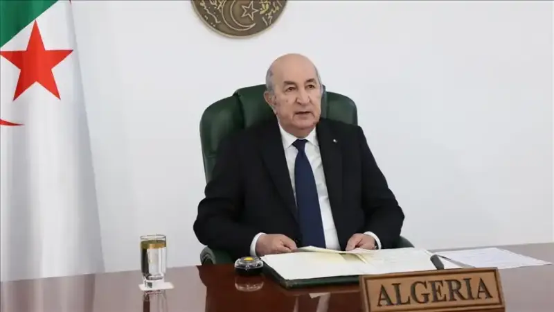 الرئيس الجزائري تبون