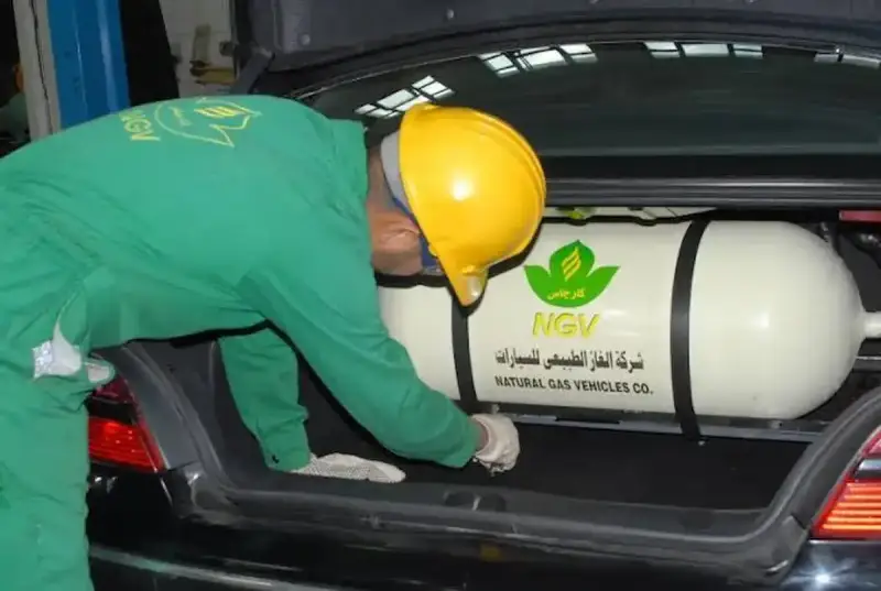 خطوات تحويل السيارة للغاز الطبيعي