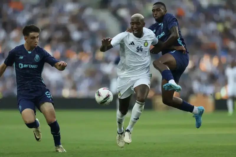 من ودية النصر ضد بورتو البرتغالي