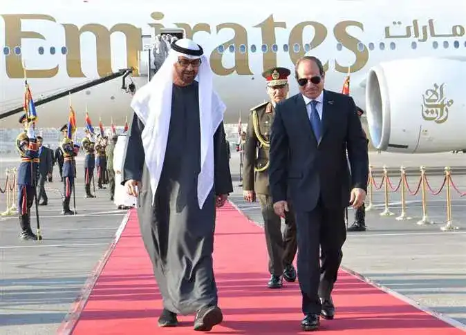 السيسي وبن زايد