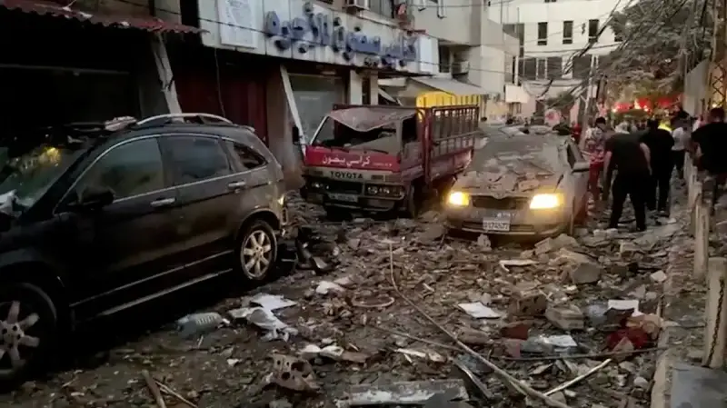 غارة إسرائيلية على الضاحية الجنوبية لبيروت
