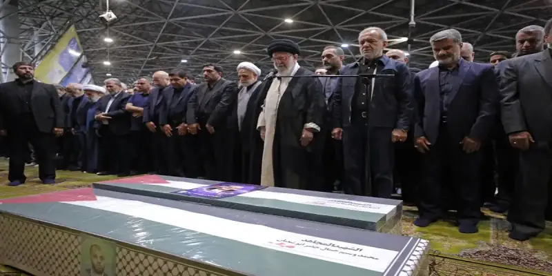 جثمان القيادي بحركة حماس إسماعيل هنية