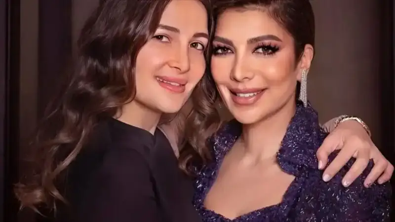 شام الذهبي ووالدتها أصالة