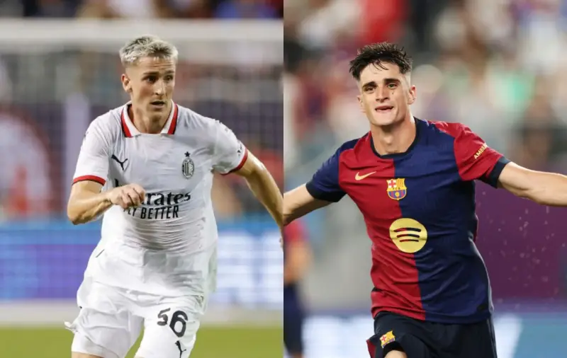 برشلونة وميلان