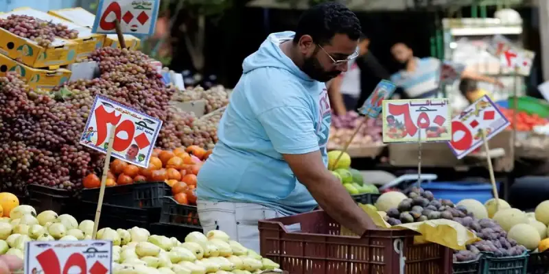 أحد الأسواق المصرية