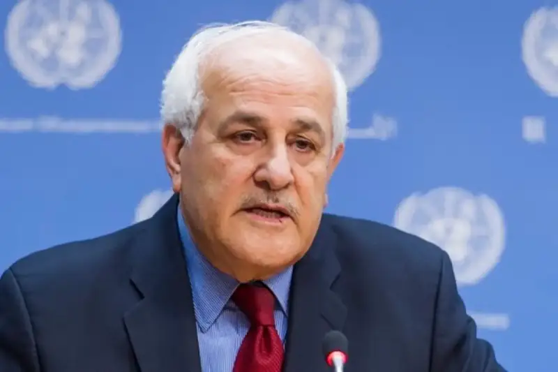 رياض منصور المراقب الدائم لدولة فلسطين