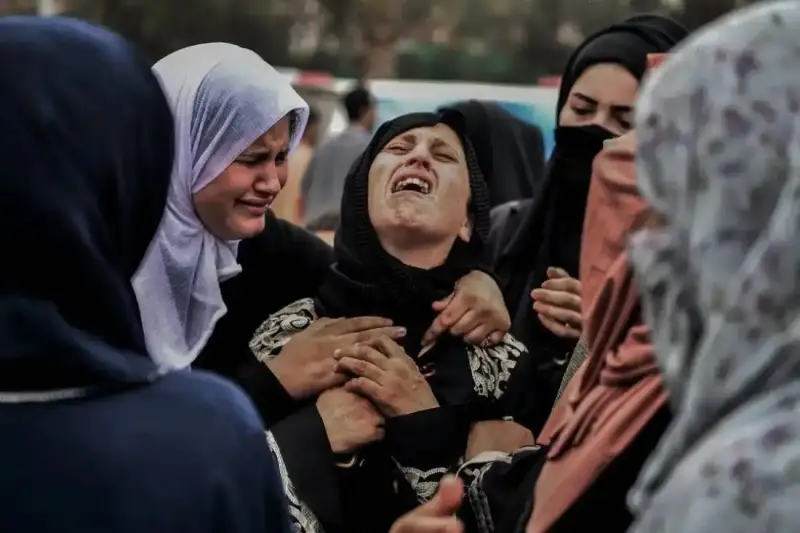 الأوضاع المأساوية للنساء في غزة