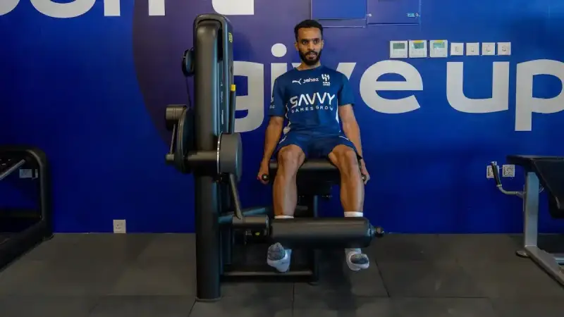 محمد البريك لاعب الهلال السعودي
