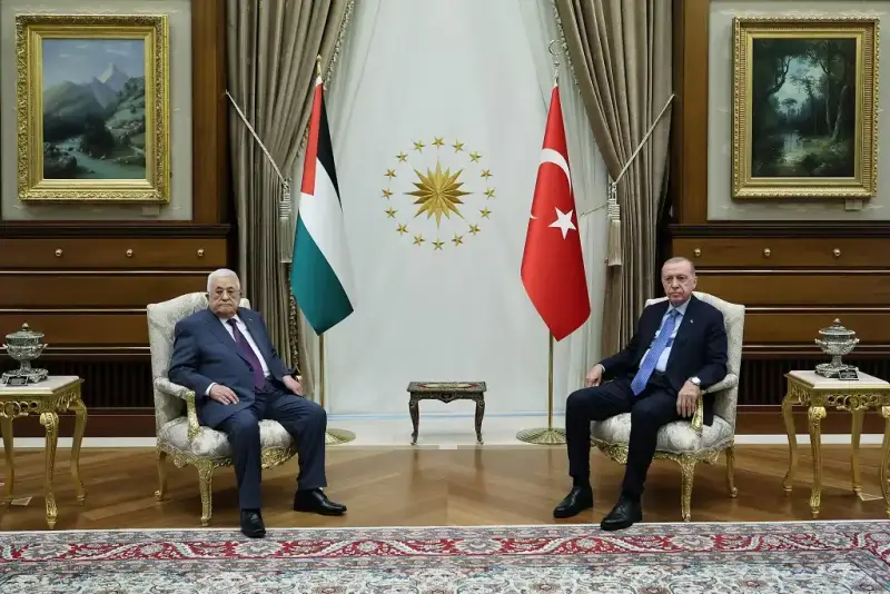 أبو مازن وأردوغان