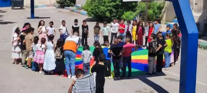 نشاطات في مخيم لابد أن نكون