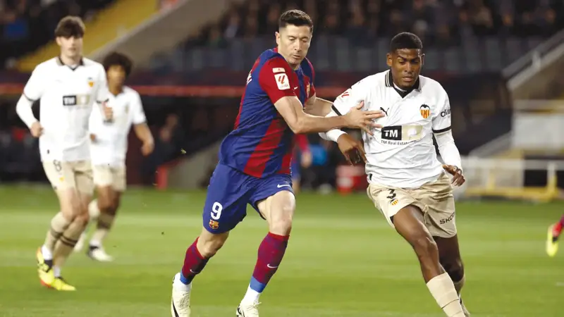 برشلونة وفالنسيا