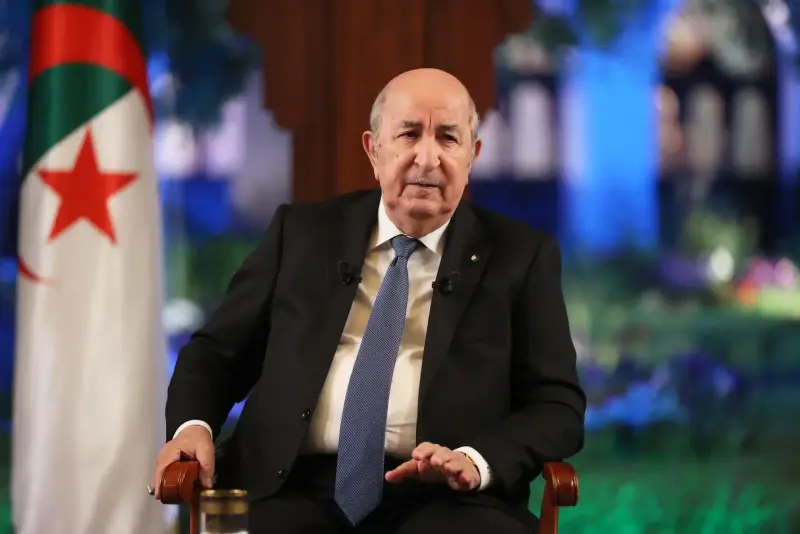 الرئيس المرشح عبدالمجيد تبون