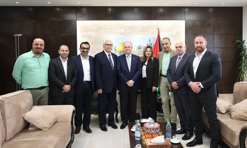 زيارة رئيس الوزراء الفلسطيني لوزارة الصحة