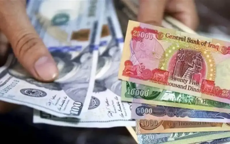 سعر 100 دولار في العراق