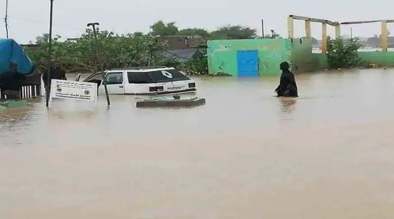 السيول في موريتانيا - أرشيفية