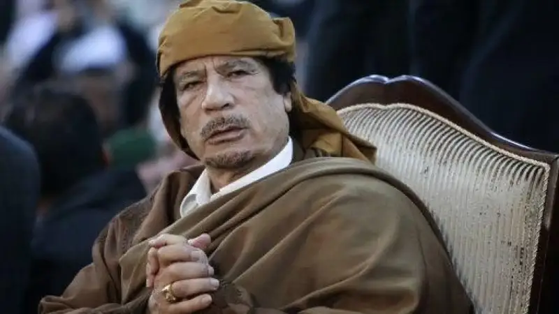 معمر القذافي