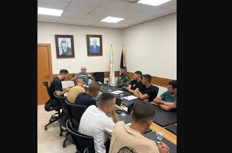 محاضرة التوجيه السياسي في أريحا والأغوار